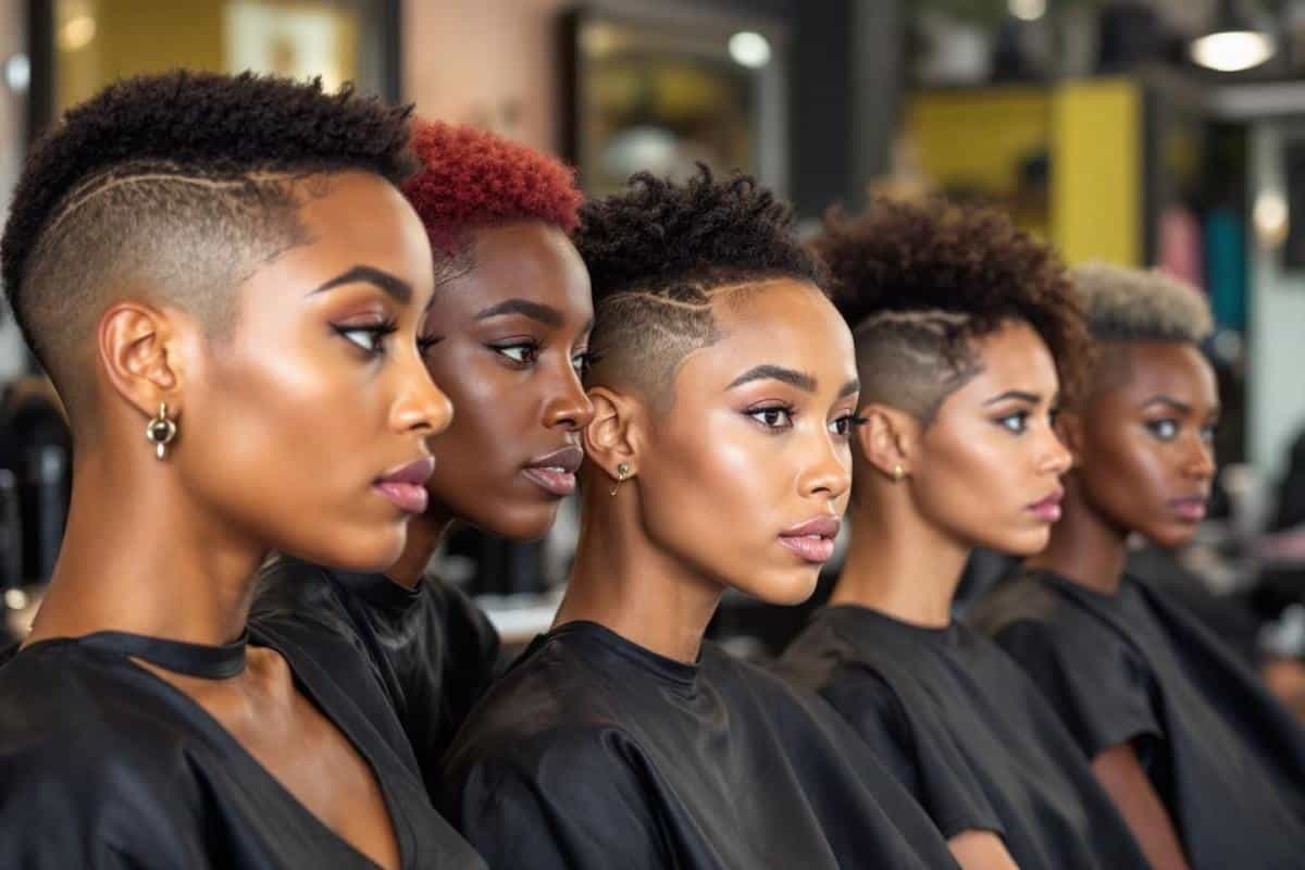 5 coupes ultra courte femme à la tondeuse